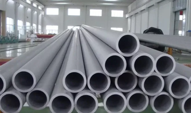 The ASTM A335 specification covers seamless ferritic alloy steel pipes intended for high-temperature service. The “Grade P” family (including P1, P5, P9, P11, P22, P91, etc.) represents a range of compositions, each optimized for specific thermal and mechanical conditions. These pipes are widely used in power plants, boilers, refineries, and process piping systems that operate under continuous exposure to heat, pressure, and corrosive fluids. The chromium and molybdenum content in these grades delivers exceptional resistance to scaling, oxidation, and stress rupture. Simply put — ASTM A335 Grade P pipes are the backbone of high-temperature fluid transmission systems, balancing strength, heat resistance, and weldability in one robust alloy.